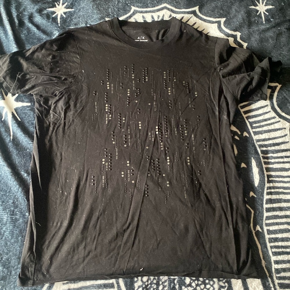 Armani Exchange T-shirt Raise your voice